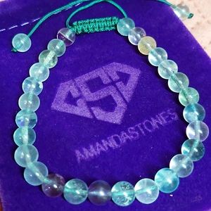 Reiki healing stone bracelet